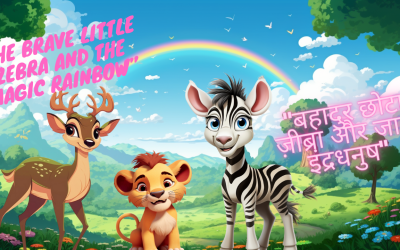 The Brave Little Zebra and the Magic Rainbow 